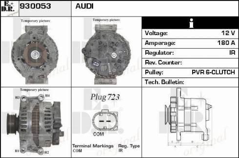 EDR 930053 - Генератор autosila-amz.com