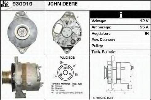 EDR 930019 - Генератор autosila-amz.com