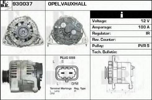 EDR 930037 - Генератор autosila-amz.com