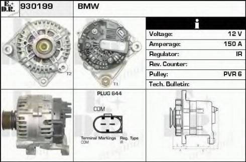 EDR 930199 - Генератор autosila-amz.com