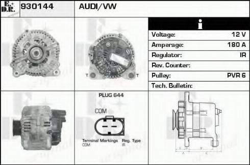 EDR 930144 - Генератор autosila-amz.com