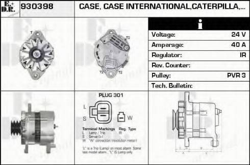 EDR 930398 - Генератор autosila-amz.com