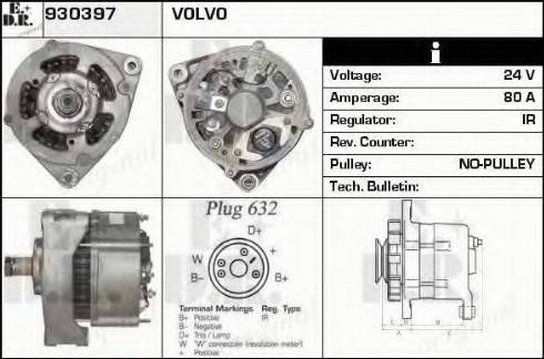 EDR 930397 - Генератор autosila-amz.com