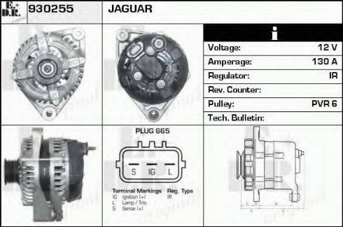 EDR 930255 - Генератор autosila-amz.com