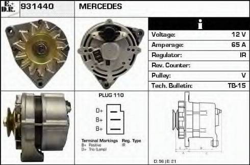 EDR 931440 - Генератор autosila-amz.com