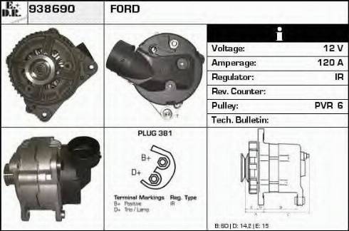 EDR 938690 - Генератор autosila-amz.com