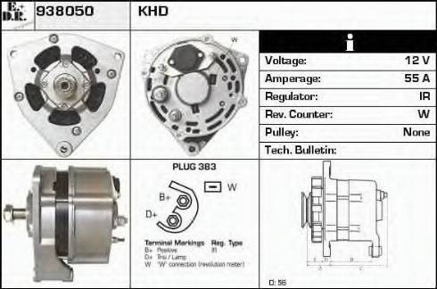 EDR 938050 - Генератор autosila-amz.com