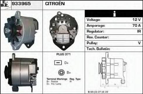 EDR 933965 - Генератор autosila-amz.com