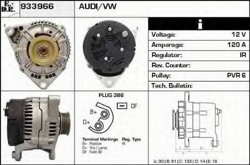 EDR 933966 - Генератор autosila-amz.com