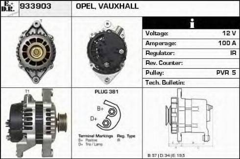 EDR 933903 - Генератор autosila-amz.com