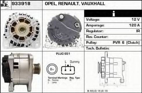 EDR 933918 - Генератор autosila-amz.com