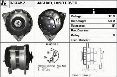 EDR 933457 - Генератор autosila-amz.com