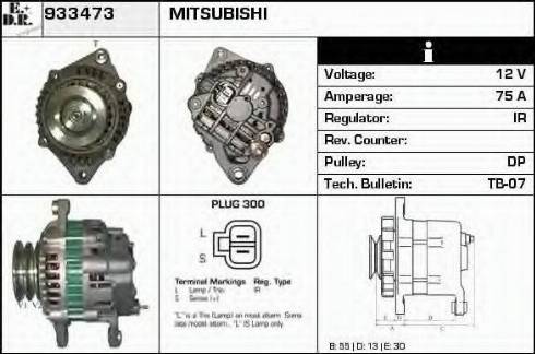 EDR 933473 - Генератор autosila-amz.com