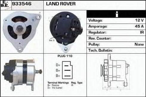 EDR 933546 - Генератор autosila-amz.com