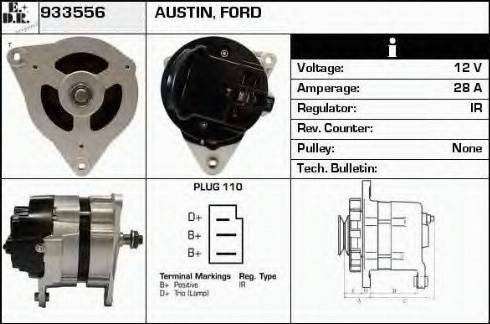 EDR 933556 - Генератор autosila-amz.com