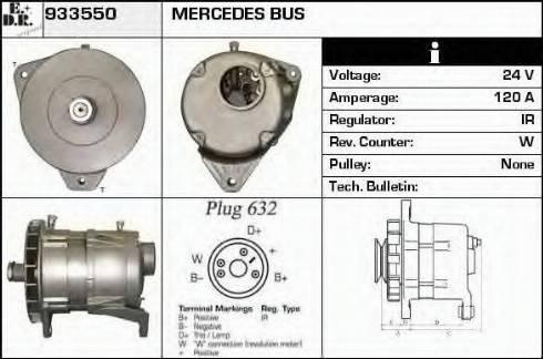 EDR 933550 - Генератор autosila-amz.com