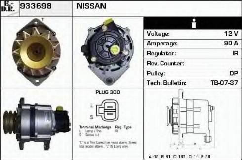 EDR 933698 - Генератор autosila-amz.com