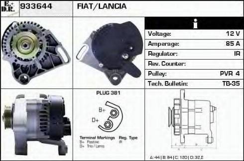 EDR 933644 - Генератор autosila-amz.com