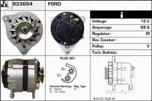 EDR 933654 - Генератор autosila-amz.com