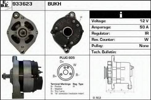 EDR 933623 - Генератор autosila-amz.com