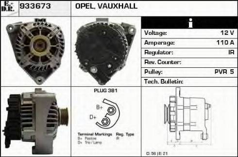 EDR 933673 - Генератор autosila-amz.com