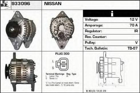 EDR 933096 - Генератор autosila-amz.com