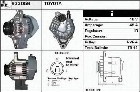 EDR 933056 - Генератор autosila-amz.com