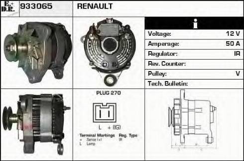 EDR 933065 - Генератор autosila-amz.com