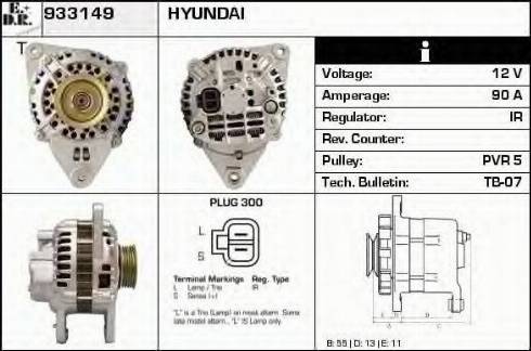 EDR 933149 - Генератор autosila-amz.com