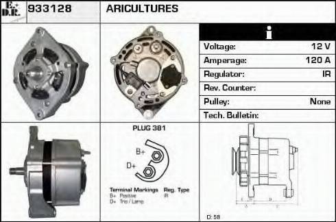 EDR 933128 - Генератор autosila-amz.com