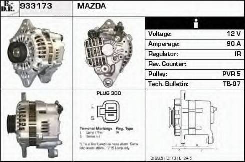 EDR 933173 - Генератор autosila-amz.com