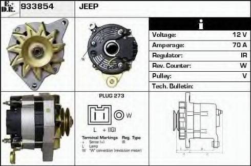 EDR 933854 - Генератор autosila-amz.com