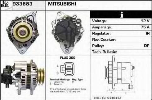 EDR 933883 - Генератор autosila-amz.com