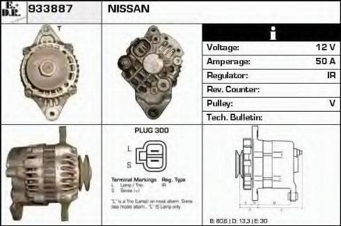 EDR 933887 - Генератор autosila-amz.com