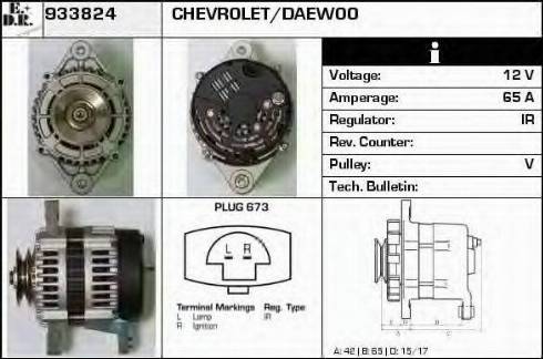 EDR 933824 - Генератор autosila-amz.com