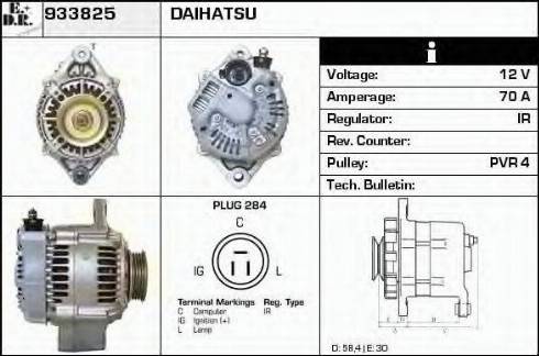 EDR 933825 - Генератор autosila-amz.com