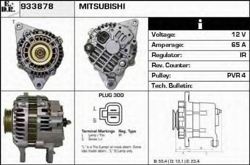 EDR 933878 - Генератор autosila-amz.com