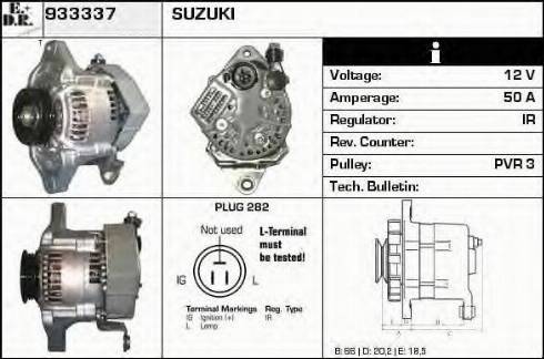 EDR 933337 - Генератор autosila-amz.com