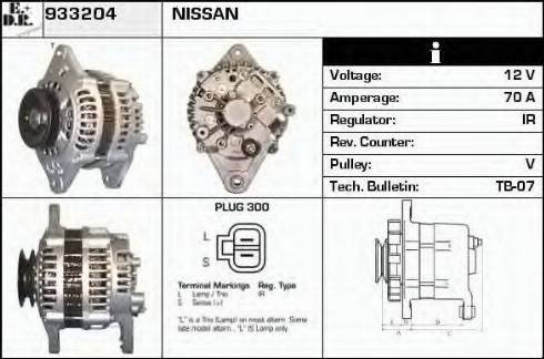 EDR 933204 - Генератор autosila-amz.com