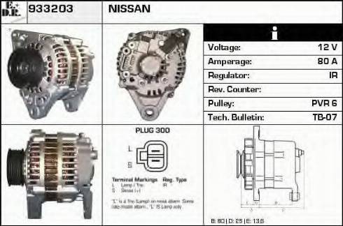 EDR 933203 - Генератор autosila-amz.com