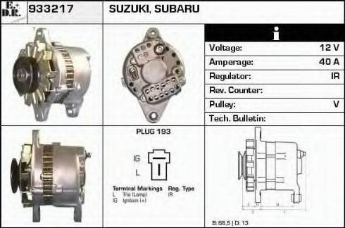 EDR 933217 - Генератор autosila-amz.com