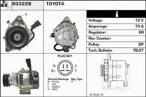 EDR 933228 - Генератор autosila-amz.com