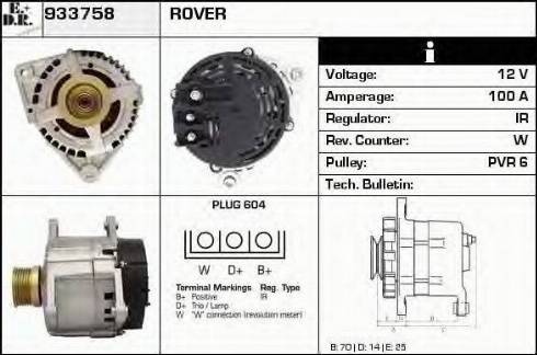 EDR 933758 - Генератор autosila-amz.com