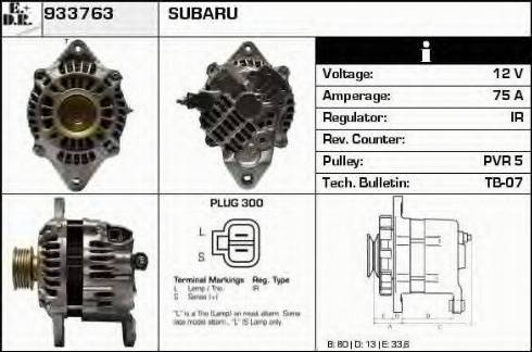 EDR 933763 - Генератор autosila-amz.com