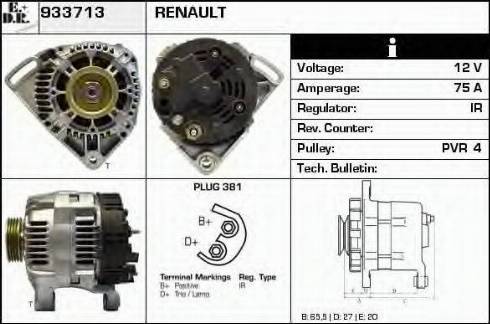 EDR 933713 - Генератор autosila-amz.com