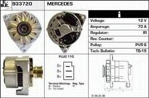 EDR 933720 - Генератор autosila-amz.com