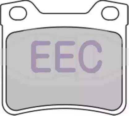 EEC BRP0906 - Тормозные колодки, дисковые, комплект autosila-amz.com