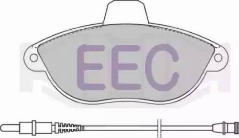 EEC BRP0935 - Тормозные колодки, дисковые, комплект autosila-amz.com