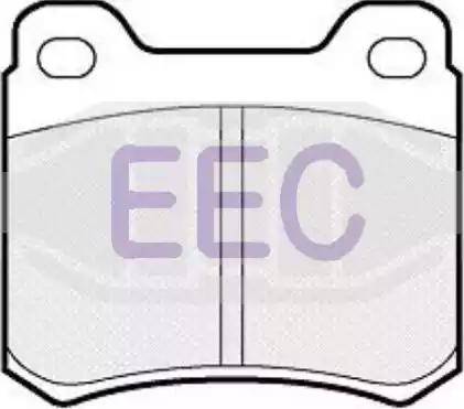 EEC BRP0405 - Тормозные колодки, дисковые, комплект autosila-amz.com