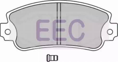EEC BRP0417 - Тормозные колодки, дисковые, комплект autosila-amz.com
